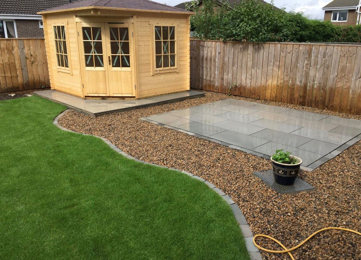 S.B. Tree Services shed